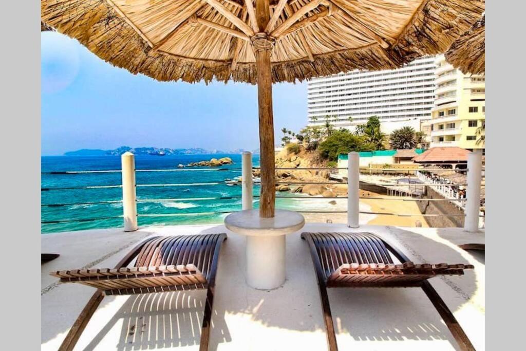 Suite Frente Al Mar En El Corazon De Acapulco Buitenkant foto